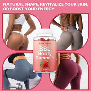 Premium Bbl Booty Gummies 60 Gummies Maca Ginseng Blend Ondersteunen Stevigheid Gewelfde Vorm Metabolisme - Product Image 5