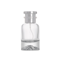 Flacon de parfum de luxe de haute qualité en forme de montagne, 50 ml, 100 ml, 30 ml, nouveau design, flacon de parfum vaporisateur avec boîte