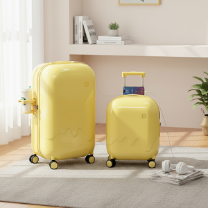 <span class=keywords><strong>Valise</strong></span> mignonne pour enfants, <span class=keywords><strong>valise</strong></span> à roulettes de 20 pouces, <span class=keywords><strong>valise</strong></span> à roulettes de 24 pouces pour femmes, <span class=keywords><strong>valise</strong></span> de voyage antichoc avec serrure à code - Product Image 1