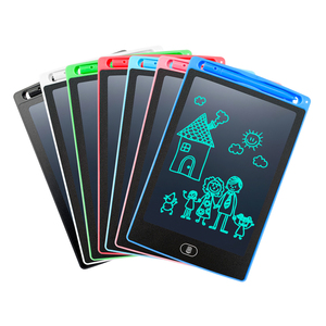 Personnalisable logo Rose Noir Bleu Enfants Tablette Éducative Bloc-Notes <span class=keywords><strong>Ardoise</strong></span> Magique Bloc-Notes Lcd <span class=keywords><strong>Tableau</strong></span> D'écriture 6.5 8.5 10 12 16 Pouces - Product Image 2