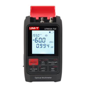 UNI-T UT693A-T30 เครื่องวัดพลังงานแสงแบบมัลติฟังก์ชั่นพร้อมเครื่องทดสอบสายเคเบิล 30mW VFL RJ45 -70 ถึง +10dBm ระดับความแม่นยำ -60dBm~+3dBm - Product Image 5