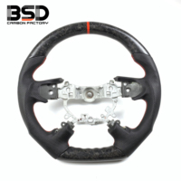 Volant sport personnalisé en fibre de carbone pour Mitsubishi Outlander Pajero V73 V93 V97 Montero
