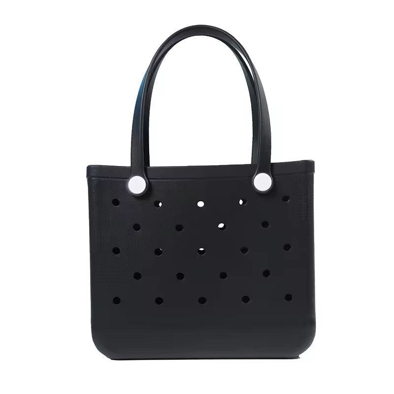 Black tote bag