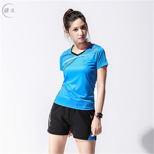 Completo da Badminton: giacca sportiva con bavero e Tshirt ad asciugatura rapida abbinata per entrambi i sessi - Product Image 3
