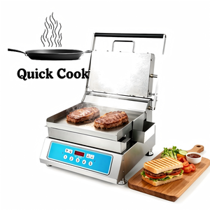 Machine à griller les steaks antiadhésive à prix d'usine, machine à trancher les poitrines de <span class=keywords><strong>poulet</strong></span>, machine à burgers, plancha plate pour grillades - Product Image 1