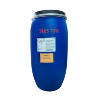 AES Factory Supply SLES 70 Texapon N70 LABSA Sodium Lauryl Ether Sulfate SLES 70% Produits Chimiques Quotidiens Matériaux pour Détergents Lessiviels