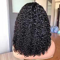 Cheveux Indiens Bruts HD Transparents pour Perruques, Cuticules Vierges, Sans Colle, pour Femmes Noires aux Cheveux Bouclés