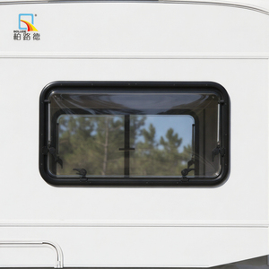 Wohnmobil-Fenster <span class=keywords><strong>Bolude</strong></span> YA-WT-02 Aluminiumprofil Doppelverglasung Acrylglas Wärmeisolierung Ecken-Schiebefenster EMARK DOT - Product Image 6