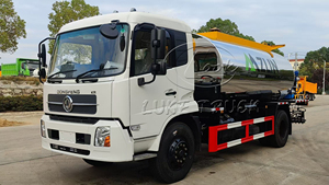 DONGFENG 10m3 High Precision Asphalt Spreader Truck 4X2 Digital Display Bitumen Distributor Truck - Product Image 5