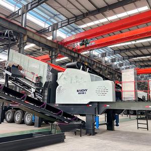 Kostengünstiger Mobiler Brecher Kalkstein-Brechmaschine für Bergbau und Gesteinsproduktion Mobiler Prallbrecher in Guatemala - Product Image 6