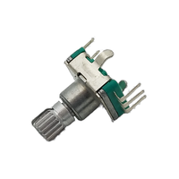 Ventes directes usine : Module encodeur rotatif EC11, Potentiomètre EC11 15MM 20MM, Bouton rotatif 5 broches avec interrupteur