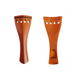 Pièces et accessoires pour <span class=keywords><strong>violon</strong></span> en bois <span class=keywords><strong>de</strong></span> jujube 4/4 3/4 1/2 1/4 1/8 avec incrustation <span class=keywords><strong>de</strong></span> nacre : mentonnière, cordier, chevilles et bouton <span class=keywords><strong>de</strong></span> cordier - Product Image 4