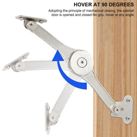 Soulevez le support de porte d'armoire à rabat Support de couvercle à rabat Système de levage robuste Support d'armoire