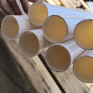 Tuyau de vidange en plastique de grande taille de PVC d'Upvc de diamètre de Offre Spéciale pour le drainage d'eaux d'égout - Product Image 4