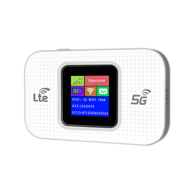 High Quality Outdoor Wireless Pocket Router with LTE Advanced 4G/3G Qualcomm Chipset 3000mAh Battery SIM Card Slot