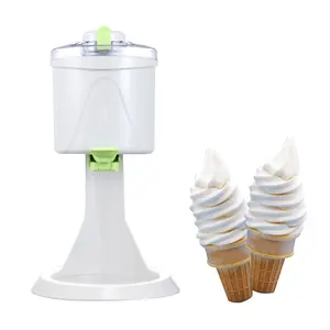 Aile dondurma makinesi küçük meyve dondurma makinesi otomatik koni makinesi çocuk dondurma yiyebilirsiniz
