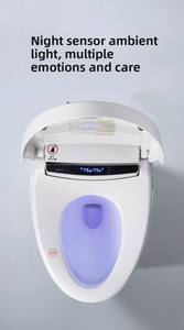 <span class=keywords><strong>Toilette</strong></span> intelligente pour la maison, entièrement automatique, en céramique, sans pression d'<span class=keywords><strong>eau</strong></span>, séchage intégré, chauffage instantané, commande vocale, mousse, autonettoyante - Product Image 6