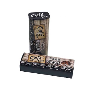 סוכריות מנטה לעיסת מסטיק ממתקי שוקולד שעועית קטן ציר flip לדחוף פתוח מכסה קופסא פח - Product Image 3