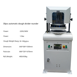 Divisora y Boleadora de Masa Totalmente Automática para Máquina de Hacer Bolas y Cortar, Ahorradora de Energía K-30G, Ecológica, Comercial, para Masa K-30 - Product Image 5