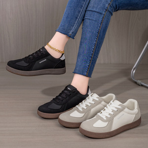 Zapatillas de Lona con Suela Gruesa Estilo Coreano, Nueva Colección Primavera/Verano 2026, Versátiles y Transpirables - Product Image 1