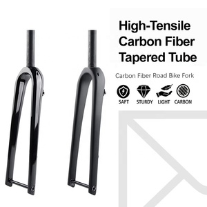 Bicicleta de Carretera y Gravel 700C, Nueva, de Fibra de Carbono, con Frenos de Disco, Eje Pasante y Horquilla Delantera Rígida Recta Cónica - Product Image 1