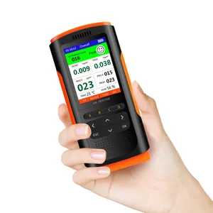 Detector de Formaldehído, Monitor de Calidad del Aire PM2.5, Pantalla Portátil, Medidor de Contaminantes del Aire, Decoración Familiar, Analizador de CO2 de Alta Precisión - Product Image 5