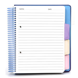 A5 Spiral defter ciltli özelleştirilebilir 80 çizgili sayfalar <span class=keywords><strong>PET</strong></span> bobin planlayıcısı OEM/ODM öğrenciler ve işletmeler için - Product Image 2