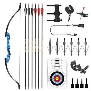 Ensemble d'<span class=keywords><strong>arc</strong></span> recurve de précision en fibre de verre pour débutants et flèches en aluminium avec cible en papier et porte-flèches - Équipement de tir à l'<span class=keywords><strong>arc</strong></span> en plein air - Product Image 6