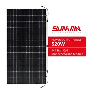 Paneles Solares Flexibles OEM de 100w 200w 300w 400w 500w 520w 550w 1000w, <span class=keywords><strong>Panel</strong></span> Solar Monocristalino Flexible de Película Delgada - Product Image 4