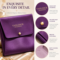 Étui de rangement de luxe pour bijoux, pochette anti-emmêlement, organiseur de voyage portable pour colliers et boucles d'oreilles, personnalisable