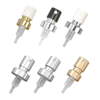 Fea semprotan kabut halus, penyemprot kabut halus untuk botol parfum, pompa kerut dosis besar 15mm 18mm 20mm