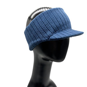 Gorro de Punto Acrílico 100% de Excelente Diseño LANDBAS, Gorro de Punto Liso con Patrón de Cable, Unisex, Informal de Invierno, 56-58 cm de Diámetro - Product Image 1