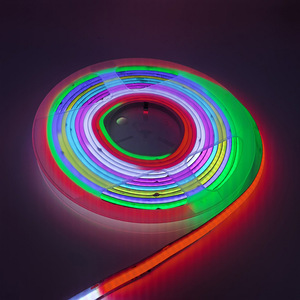 ไฟแถบ LED RGBIC COB ขนาด 5 มม. 8 มม. แรงดันต่ำ ติดตั้งง่าย ความสว่างสูง ไม่กระพริบ ใช้ตกแต่งสร้างบรรยากาศ แสงนุ่มนวล - Product Image 6