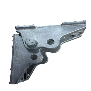 Support de poteau Quan Pham B galvanisé, supports de haute qualité ASTM A-153 avec six boulons de machine de 3/4 po de diamètre, vente en gros 2026 - Product Image 2