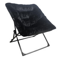 Mobilier moderne design pour la maison-Chaise canapé simple en velours pouf salon chambre à coucher hôtel parc utilisation de loisirs applications extérieures