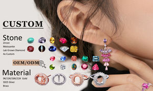 Parure di <span class=keywords><strong>Gioielli</strong></span> da Sposa Grace Jewel in Argento 925 con Pietra Blu da Donna, Set di <span class=keywords><strong>Gioielli</strong></span> di Lusso Personalizzabile per Matrimonio - Product Image 5