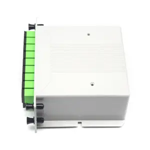 Venta caliente FTTH 1x16 tipo de tarjeta de inserción con divisor de fibra óptica de módulo SC APC/UPC