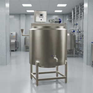 Pasteurisateur de crème glacée de 3000 litres |   Cuve de pasteurisation automatique industrielle pour mélange de crème glacée |   Pasteurisateur laitier en acier inoxydable - Product Image 3