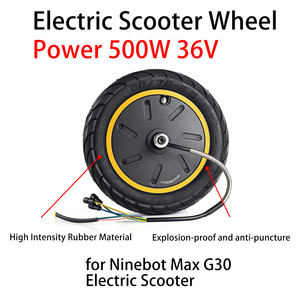 <span class=keywords><strong>Moteur</strong></span> de roue arrière 36V 500W pour trottinette électrique <span class=keywords><strong>Ninebot</strong></span> Max <span class=keywords><strong>G30</strong></span>, pneu 60/70-6.5, pièce de rechange - Product Image 2