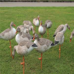 Décoys de Dindes Réalistes et Durables pour la Chasse avec Piquets, Sac de Transport, Pliable, Léger, Réaliste - Product Image 6