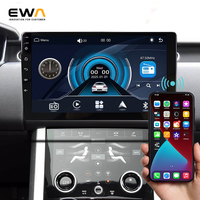Autoradio Linux 9 pouces avec support de montage sur tableau de bord, CarPlay, Android Auto, écran tactile IPS, DSP, radio FM, double USB, caméra de recul HD, MP3