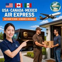 UPS Air Express Chine vers les États-Unis, le Canada, le Mexique, DDP, porte à porte, agent d'expédition rapide, solution logistique