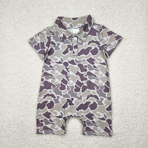 Nuevo Mono de Camuflaje para Bebé Niño, Estilo Polo, Boutique Infantil, Mono de Caza Occidental de Una Pieza - Product Image 4