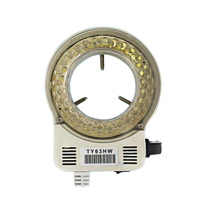 Cheap Price Stereo Video Microscope Illuminators <strong>Lights</strong> <strong>Source</strong> 56 Bulbs Adjustable Led Ring <strong>Light</strong> for Microscope with Adapter - Product Image 2