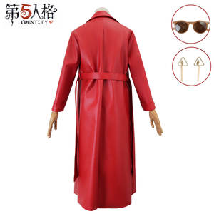 Identité 5 Mary Cosplay Costume Marie Lawson Nouvelle Peau Collier Bloody Queen Ensemble Complet Costumes Rouge Trench Coat Femmes Hallow Party - Product Image 3