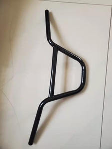 Barra de manillar curvada bmx, de acero, logotipo personalizado, 31,8mm - Product Image 2