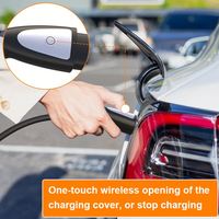 Station de recharge portable pour véhicules électriques Feyree 7KW NACS 85V-264V, chargeur domestique pour voitures électriques, état neuf avec une puissance de sortie de 22KW
