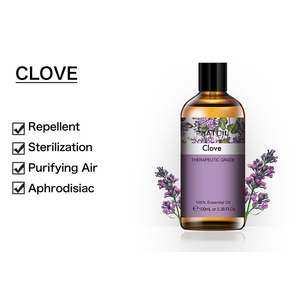 100ML Cravo Óleo Essencial Atacado 100% Pure Natural Óleo Essencial para Aroma Difusor - Product Image 3
