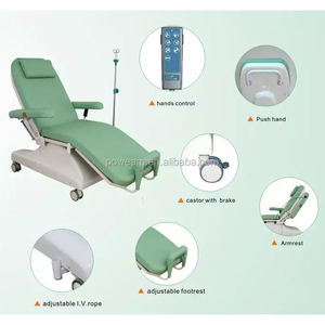 Chaise de massage des pieds électrique confortable pour don de sang personnalisé en usine lit médical chaise chirurgicale - Product Image 2