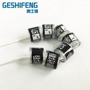 Cincin Kaki Burung Aluminium 8MM <span class=keywords><strong>Model</strong></span> Baru GSF 2022 Grosir, Gelang Kaki Burung, Kustomisasi Dengan Pencetakan Huruf - Product Image 6